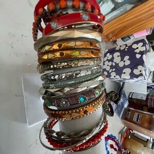 Colorful Women's Bangle collection